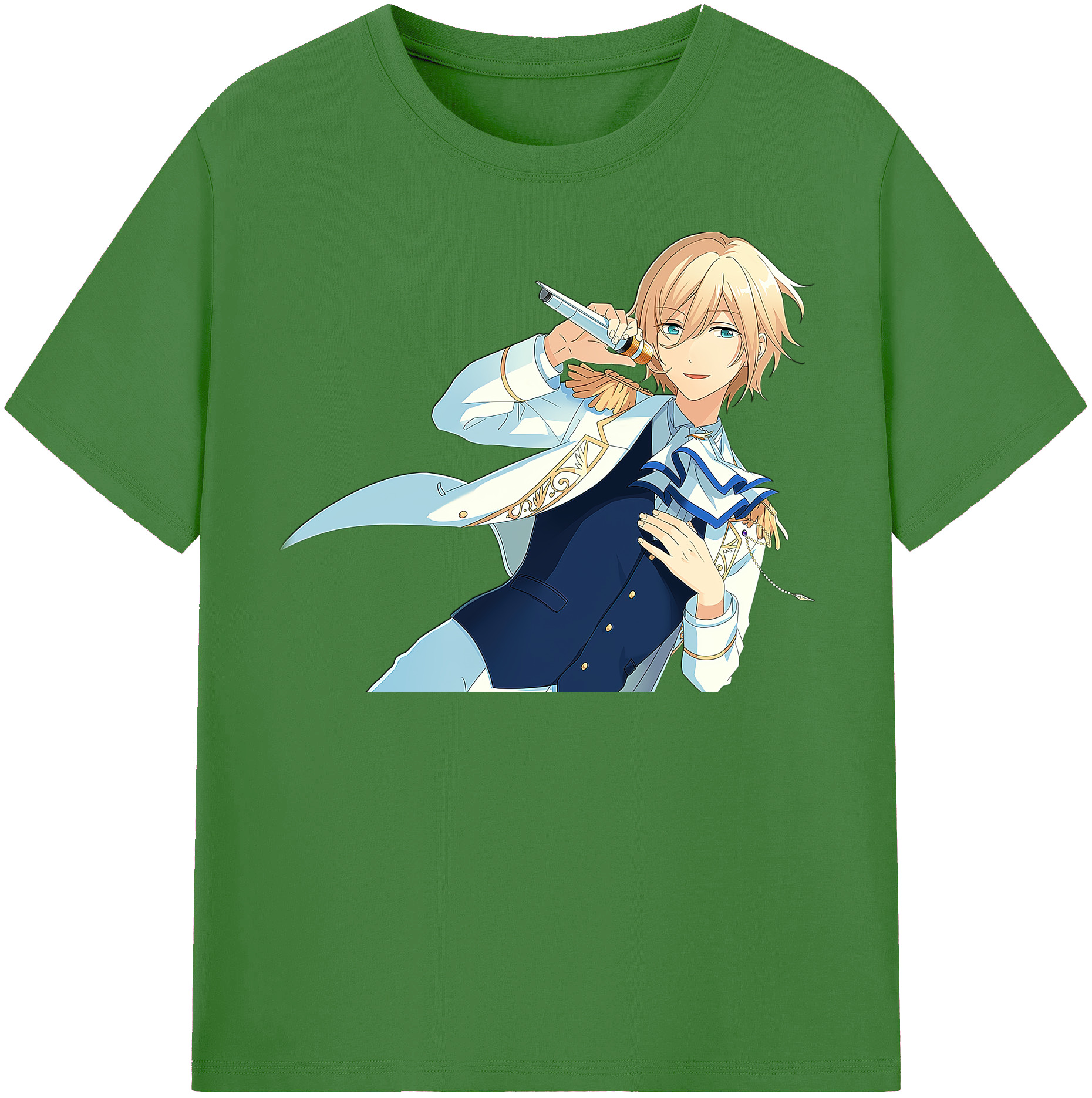 （画像用） あんさんぶるスターズ! Ensemble Stars レディースカジュアルプリントTシャツ（綿100％）